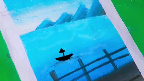 Beautiful Oil Pastel Painting 🎨 | Easy Drawing for Beginners