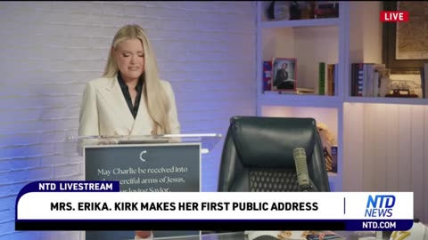 91425 Terry Reports - Erika Lane Kirk Addresses the Nation