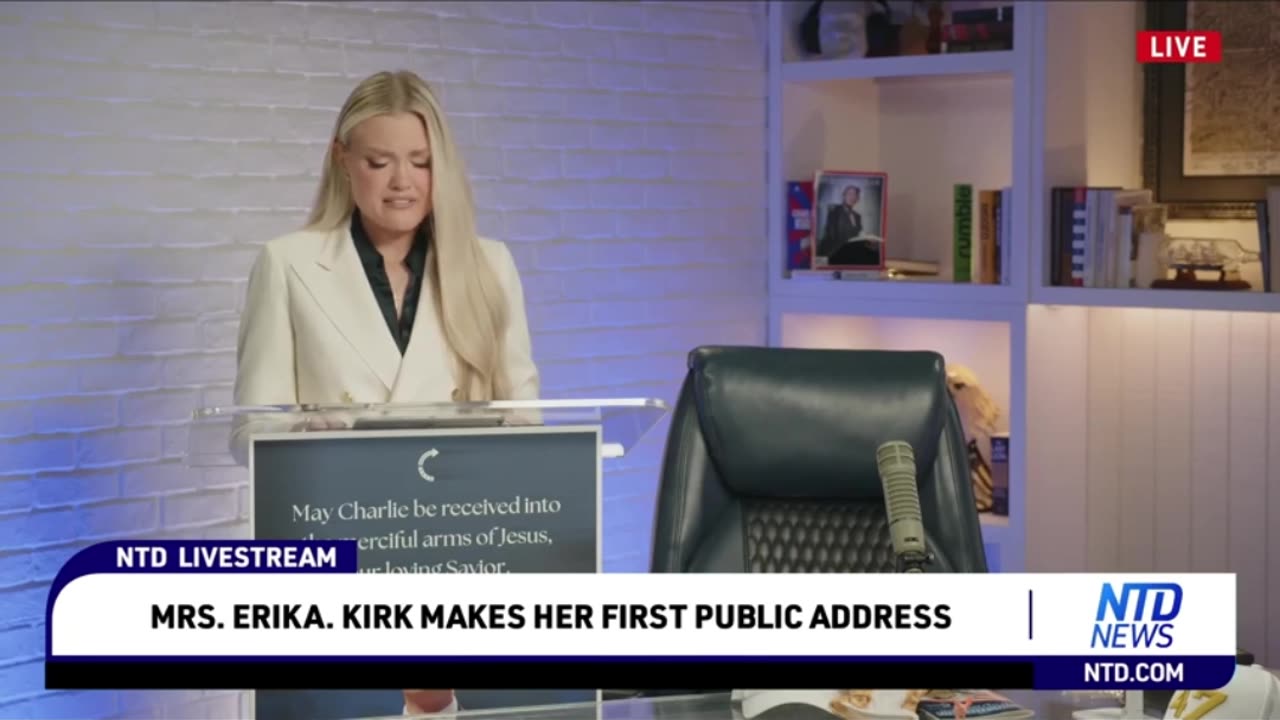 91425 Terry Reports - Erika Lane Kirk Addresses the Nation