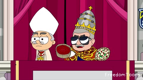 Cartoon: Da Chicago Style Pope - Freedom Toons