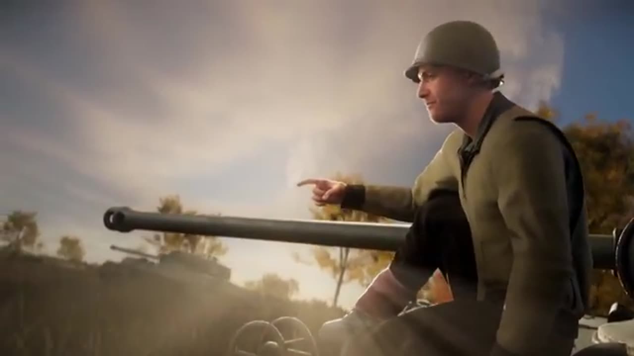 When USA pilot with bazooka led à Tank battle.
