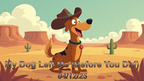 My Dog Left Me (Before You Did)- Fun Country Song