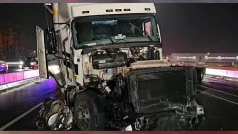 Highway 401 express lanes closed in both directions in Mississauga