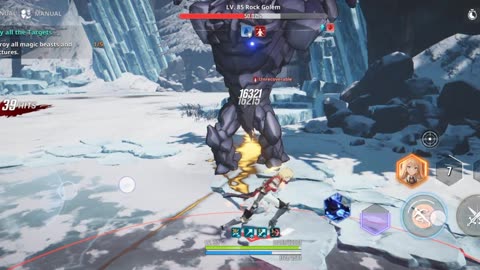Unleash Gate 65 Mayhem: Frozen Stone Guardian