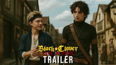 Black Clover- The Movie - Live Action Trailer _ Tom Holland, Timothée Chalamet - Concept Trailer