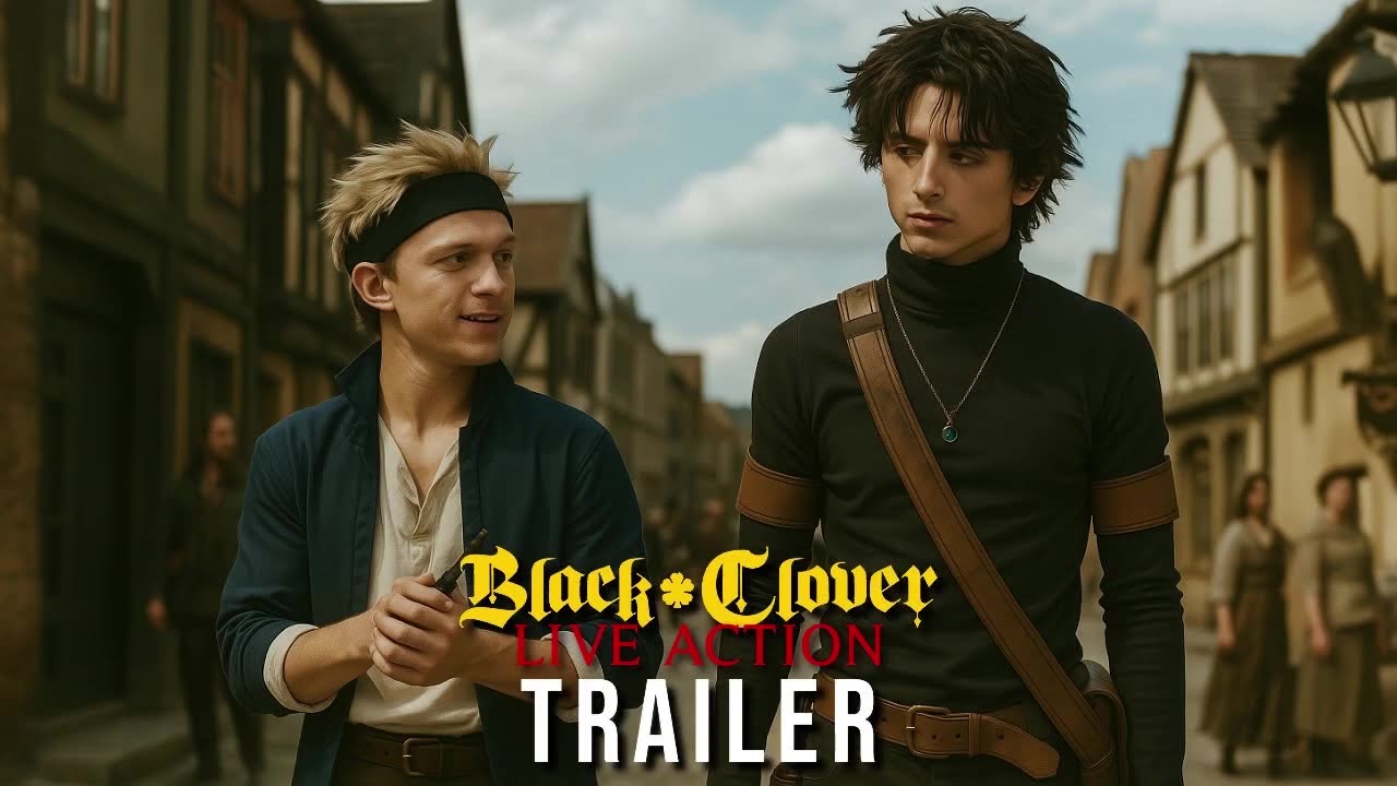 Black Clover- The Movie - Live Action Trailer _ Tom Holland, Timothée Chalamet - Concept Trailer