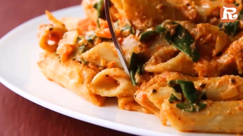 Creamy Pasta With Spinach
