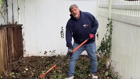He Needed A Hoe