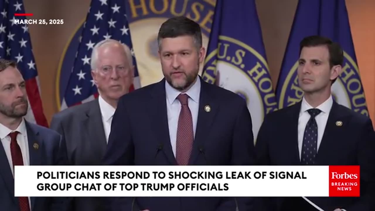 Leaked Group Chat Of Trump Officials Discussing War Plans creates a stir.