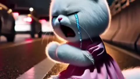 Poor cat