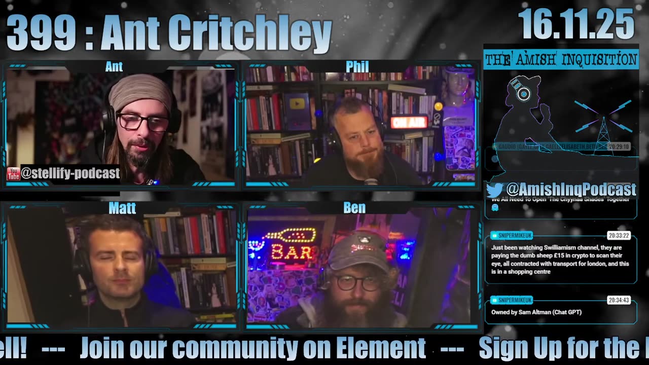 Interview with the Amish Inquisition Podcast : Computer Says NO The Digital ID Threat