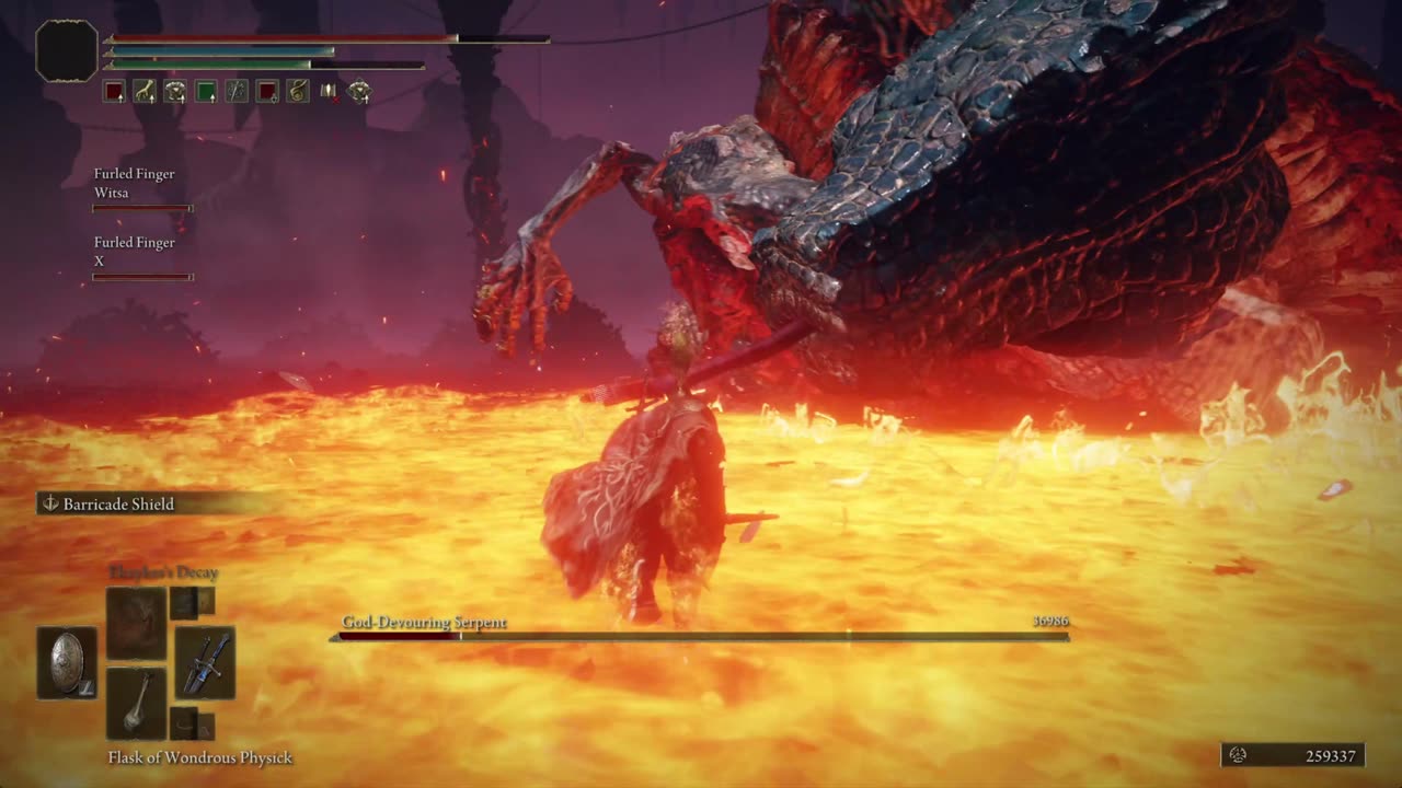 Elden Ring NG+1 | Rykard, Lord of Blasphemy boss fight w/2 summoned cooperators #eldenring #gaming