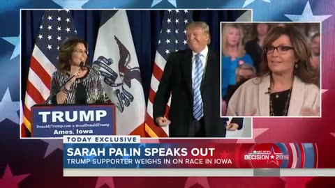 Sarah Palin Talks Support For Donald Trump Comments On Obama And PTSD - TODAY