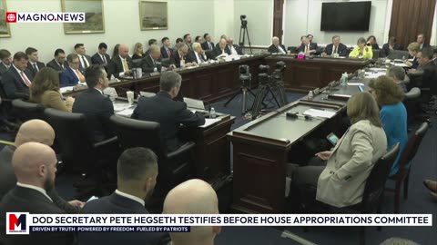 🇺🇸 Defense Secretary Pete Hegseth Testifies Before House Appropriations Committee [LIVE]