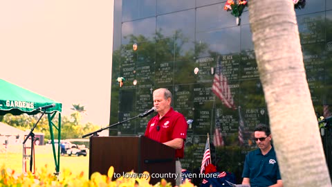 Mike Pedersen Memorial Day Speech 2025 - "Live for Them"