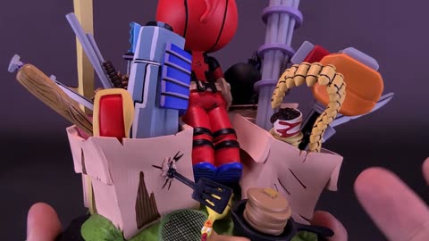 Gentle Giant Studios Marvel Animated Deadpool Statue