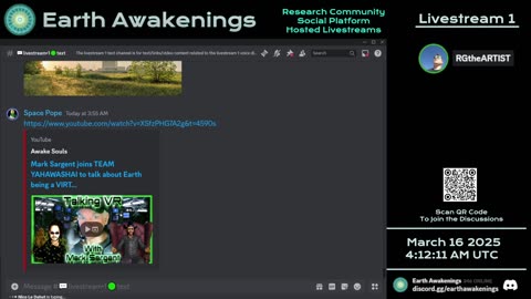 Earth Awakenings - Livestream 1 - #3044