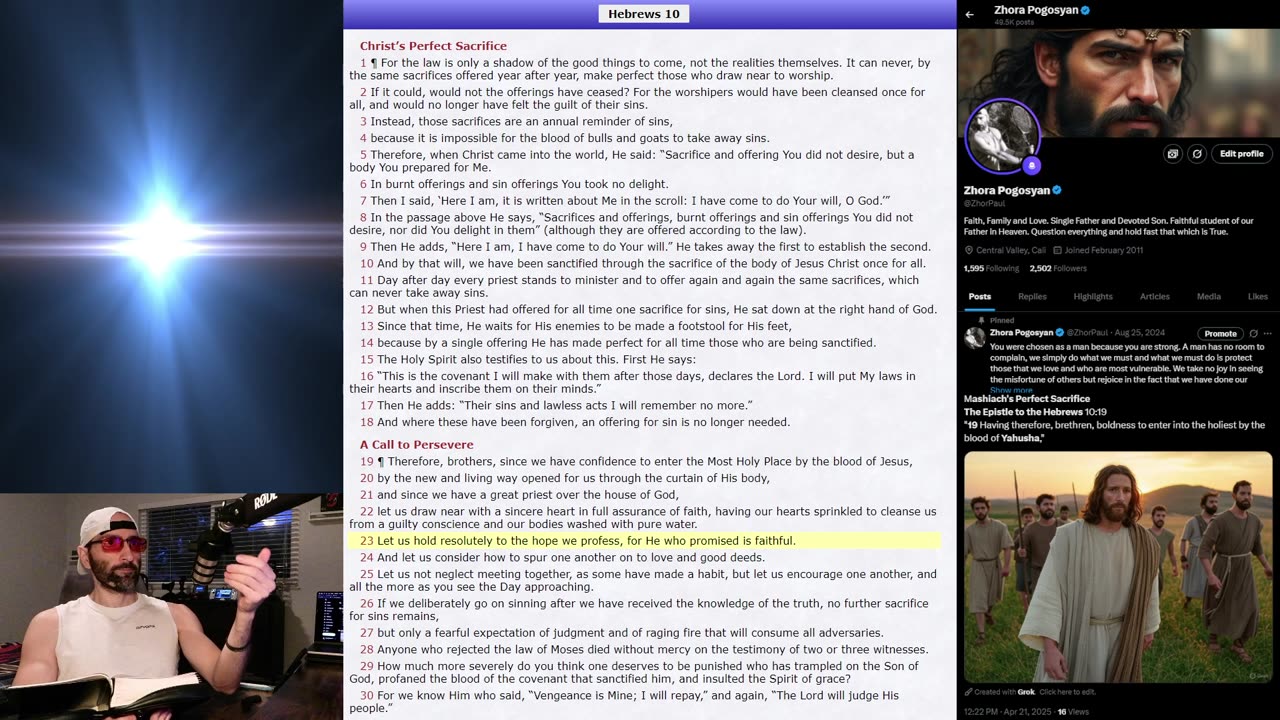 Live: Bible Study-~TUESDAY-~22-~APRIL-~2025.