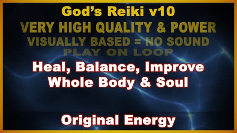 God's Reiki v10 | Heal, Balance, Improve Whole Body & Soul on All Levels