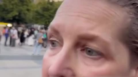 In a heated exchange, a Women with Holocaust survivor roots condemns Israeli supporters