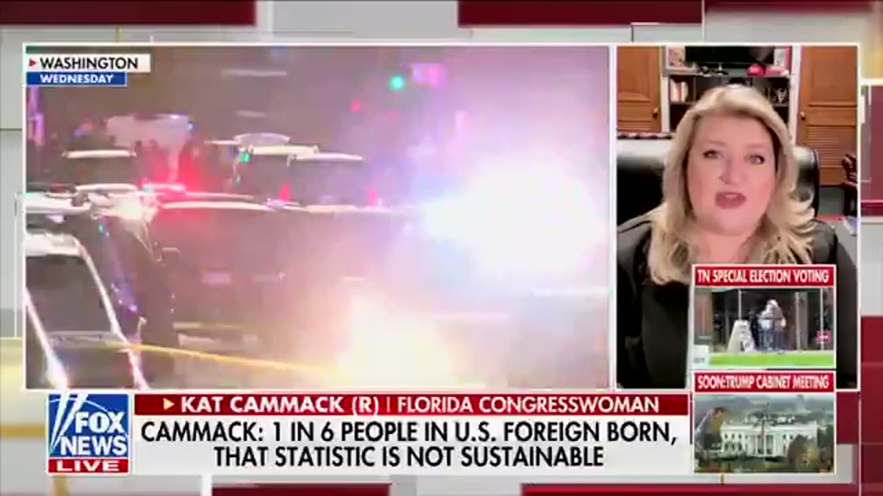 Kat Cammack Says Foreigners Are Invading Because They Want Handouts