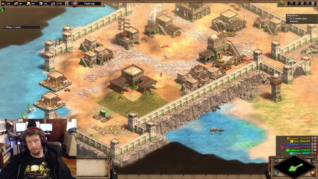 Resuming Saladin Campaign