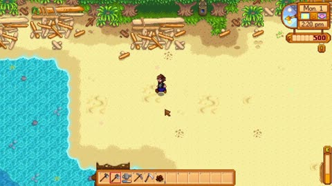 Playing Stardew valley for the first time