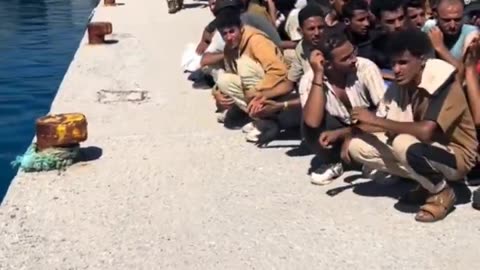 Greece like Lampedusa. They are just men. Europe needs a man like Trump not Ursula von der Leyen.