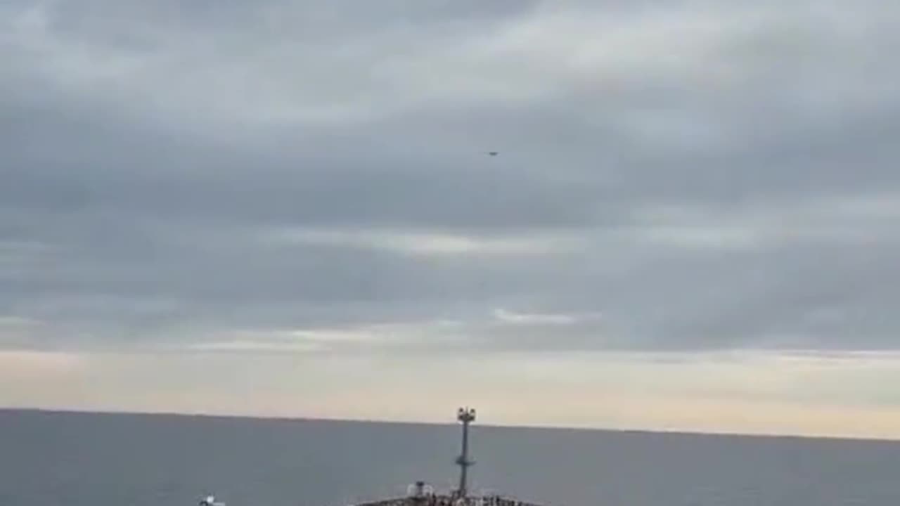 Russian tanker and Estonian warship