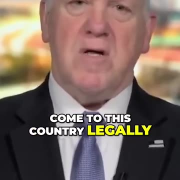 Tom Homan Blasts Democrats on MSNBC