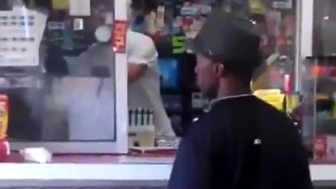 Asian store owner doesn’t play 💀💀