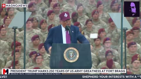 THUNDERDOME!! PRESIDENT TRUMP LIVE AT FORT BRAGG!!