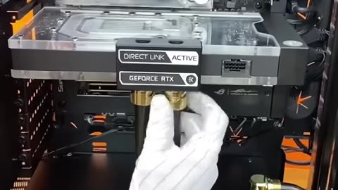 I9-13900KS with RTX4090 #asmr #rog #rtx #cpu #gaming #pcbuild #pc