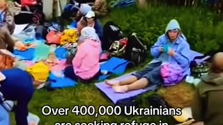 🚶‍♂️🔥 Ukraine Russia War | Ukrainians Flee to Russia Amid Conflict | RCF