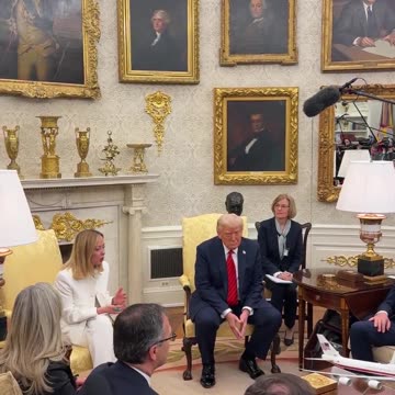 Giorgia Meloni: "With Europe, the goal for me is to Make the West Great Again and I think we can do it together!"