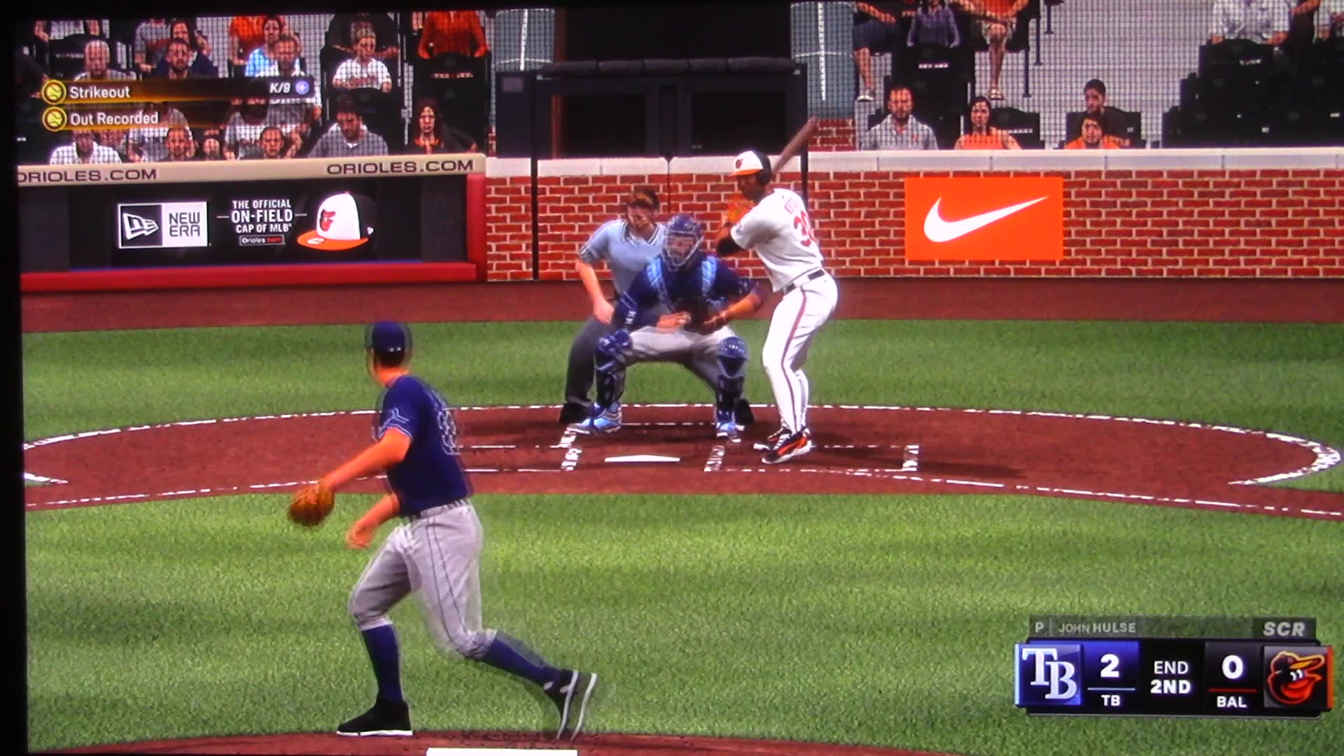 MLB The Show: Tampa Bay Rays vs Baltimore Orioles (S14 G60)