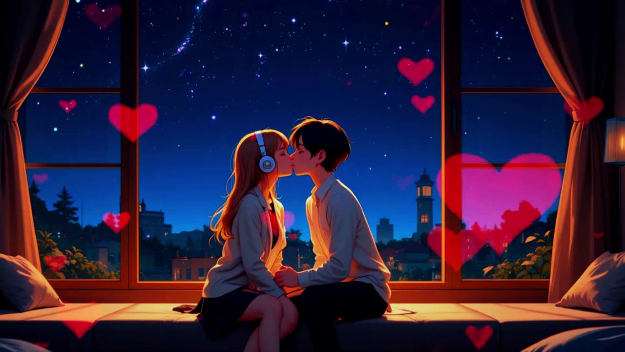 Romantics Songs ♬♬ / Night Relaxing Music ♬ / Lo - Fi Style / Slowed + Reverb Vibes♬ #romanticsong