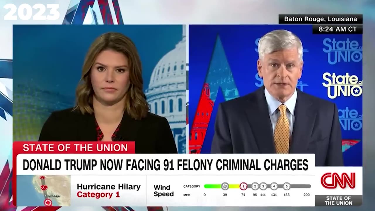 Bill Cassidy's long history with President Trump: "It's a sorry state of affairs."