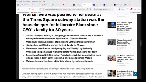 Another Epstein Insider Dead: Blackstone Exec Gunned Down in ‘Random’ Attack in NYC HQ