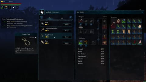 Bellwright│ Quest : In Memoriam - WHERE to Get SIMPLE CORD - Guide 2025