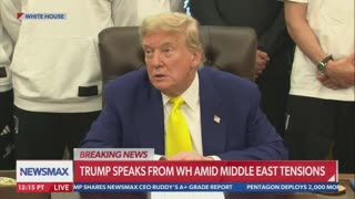 Trump Suggests Iran Is Pushing For A Meeting, De-Escalation