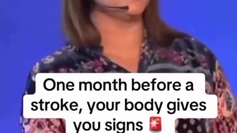 Signs of a stroke