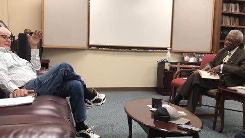 With Bishop At Foundation Class