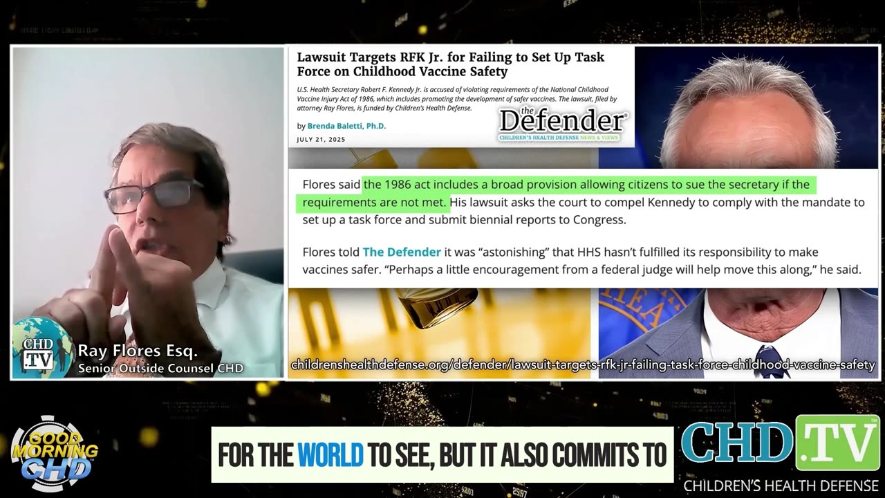 They tried to bury vaccine safety oversight. We dug it back up.