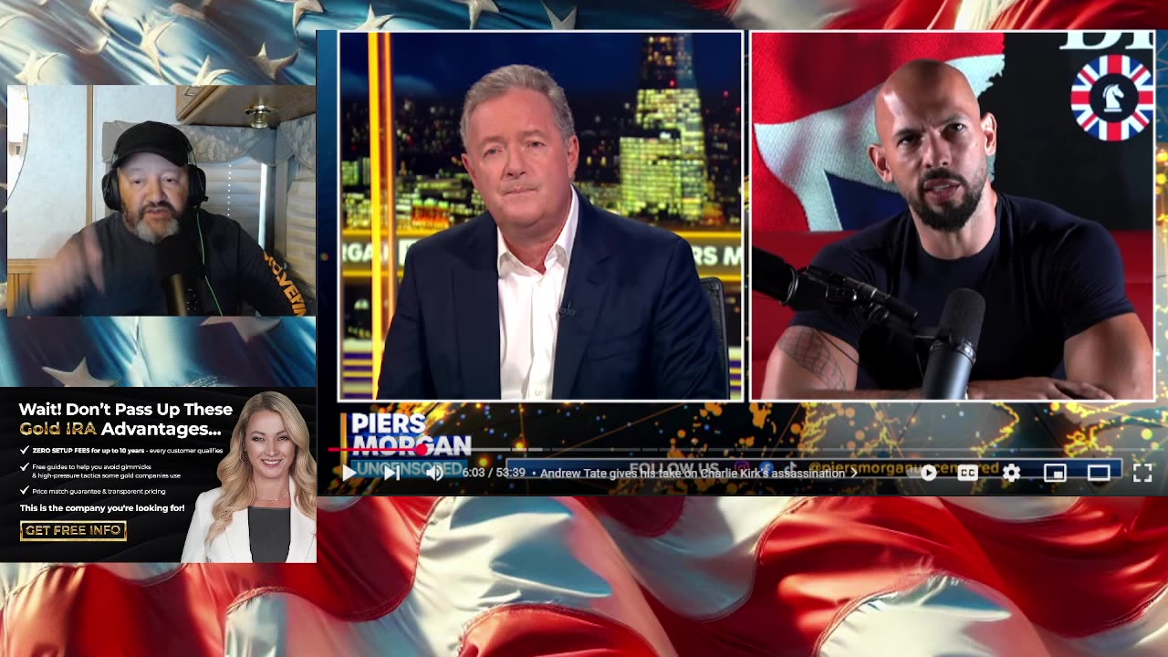 Andrew Tate and Piers Morgan on the woke mind virus