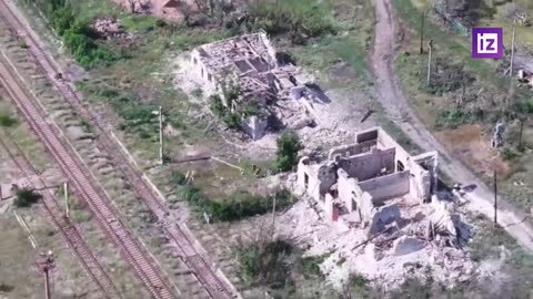The liberated village of Aleksandro-Shultino