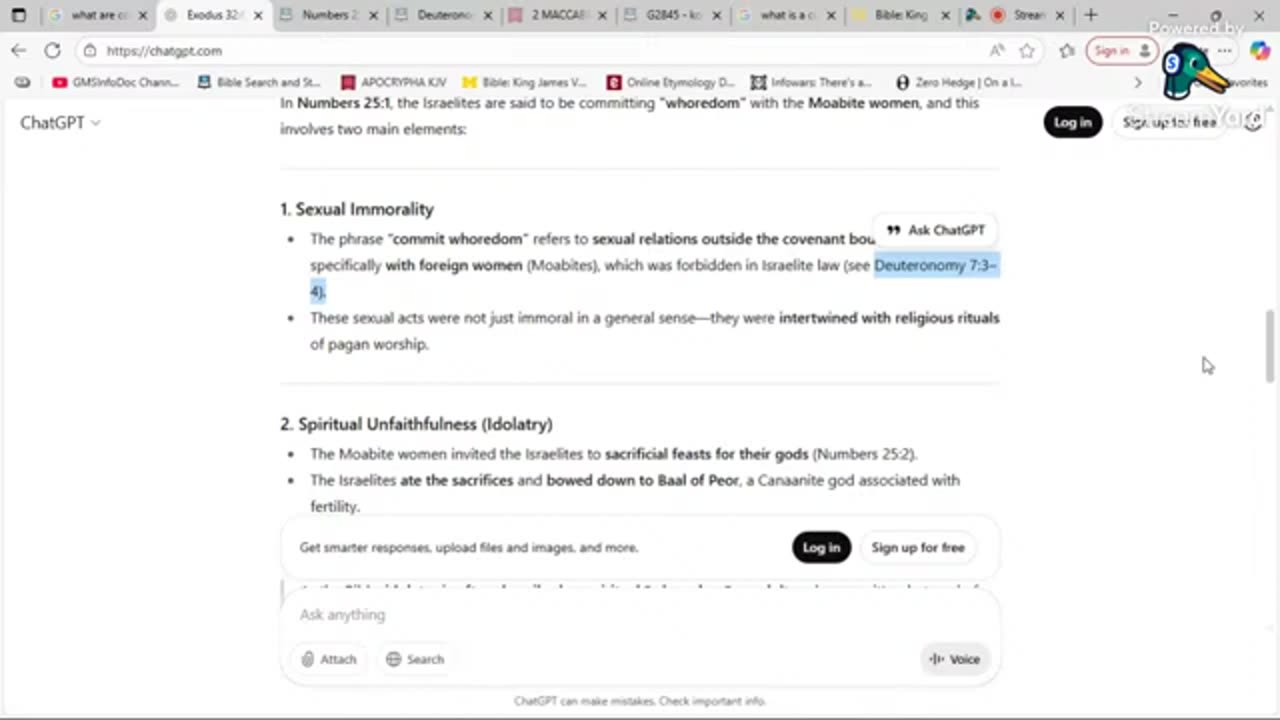 And the people sat down to eat and to drink, and rose up to play