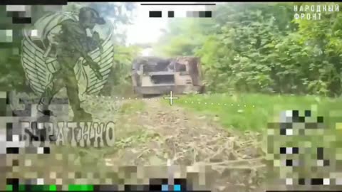 🎯🚁 Ukraine Russia War | Fiber-Optic Drone Strike on AFU APC in Sumy | RCF