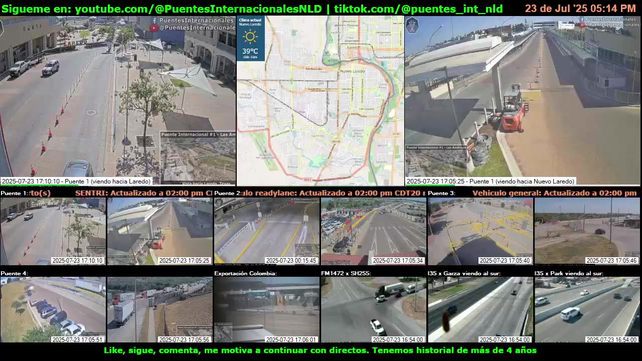 Puentes Internacionales NLD (Youtube / TikTok)