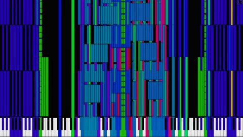 Black MIDI - Koi no tenshi mai orite 8.2 Million Notes Showcase